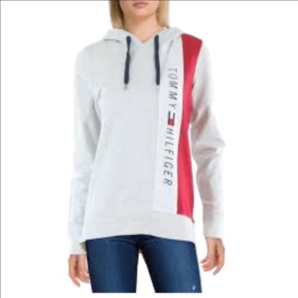 Tommy Hilfiger Tops - NWOT Tommy Hilfiger Women's Logo Comfy Soft Gray Hoodie